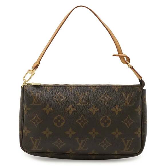 Louis Vuitton Handbags - LOUIS VUITTON Brown Monogram Pochette Mini Bag